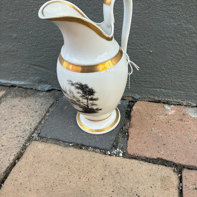 Kande, porcelæn. Frankrig ca. 1810